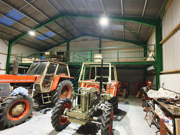 Mezzanine Flooring in Barn