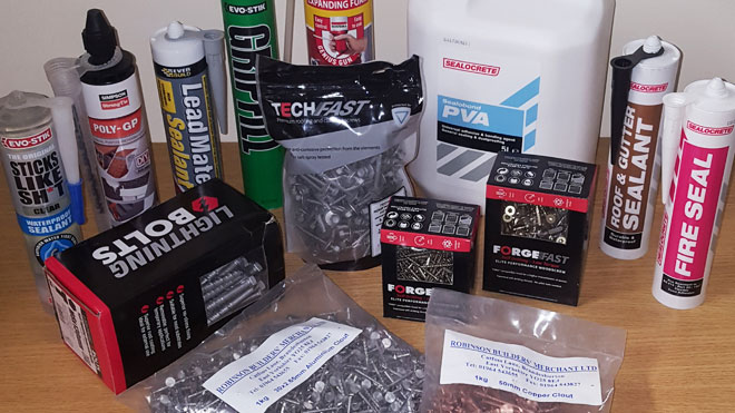 Screws, Fixings & Adhesives